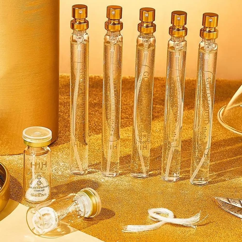 HIH Kit Essence Faced with Soluble Collagen with Thread Lifting, Collagen Peptides in Small Molecole, Hydrating Essence Anti-wrinkles