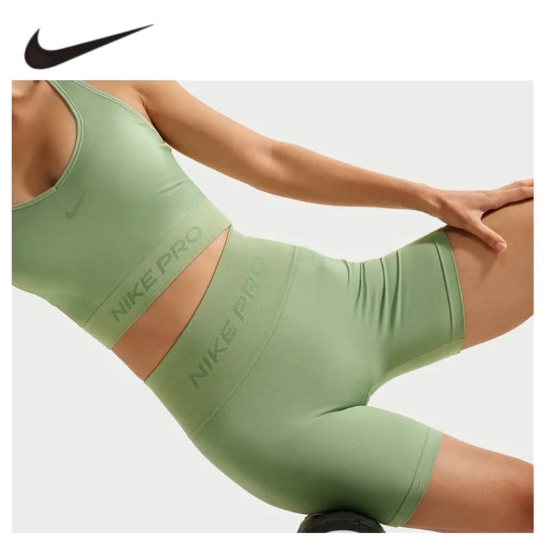 NIKE PRO Women's Tight Shorts with High Elasticity for Cycling, Running and Training - Fitness Pants IF1211-006