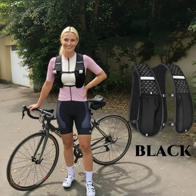 Multifunctional Sports Vest for Cycling and Running with Backpack Phone and Hydrating System