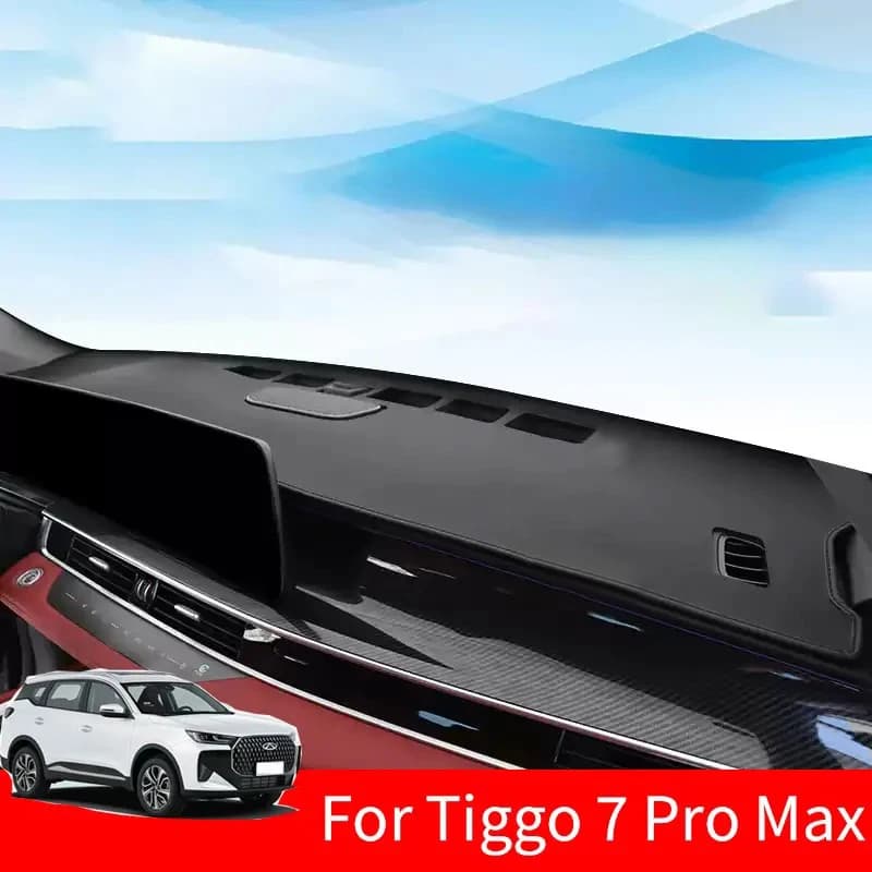 Tappetino copri cruscotto anti-UV per Chery Tiggo 7 Pro Max Ebro S700, protezione solare per auto, tappeto per pannello strumenti, accessorio protettivo.