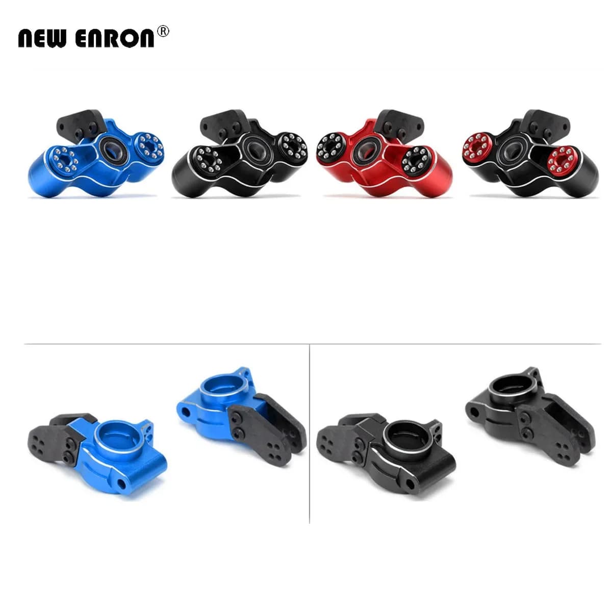 AR CNC in metallo in lega di alluminio 330187 Blocchi sterzo anteriori AR 330193 Mozzi posteriori per RC 1/7 1/8 Arrma 6S FELONY INFRACTION LIMITLESS