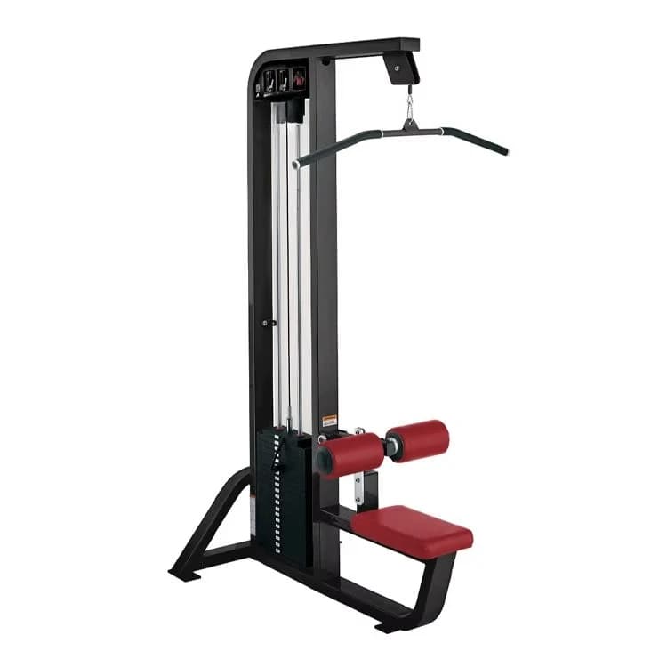 Professional Gym Equipment: Pulldown Machine with Steel Pine for High and Low Back Muscle Training