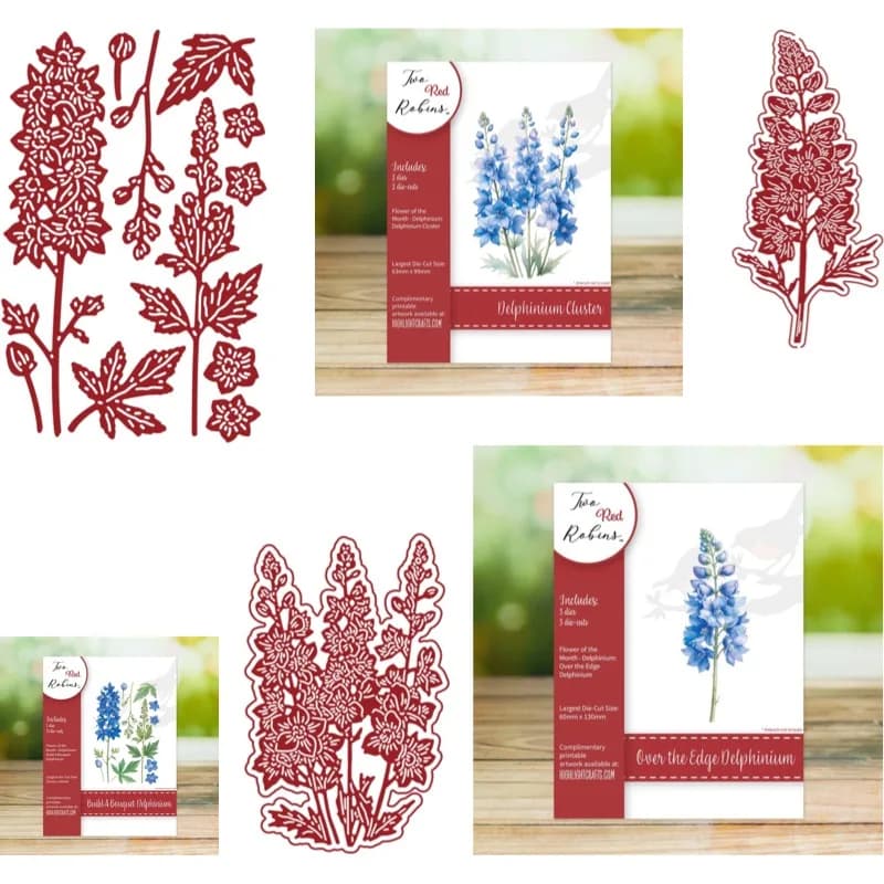Large Leaves and Flower Buds Craft Metal Cutting Dies Mold Strips Sheet Scrapbook Paper Craft Knife Mold Blade Punch Stencils