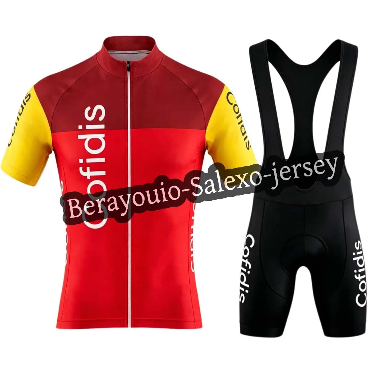 2026 France COFIDIS Tour Team Cycling Jersey Set World Champion Cycling Clothing Men's Road Bike Shirt Suit Bicycle Bib Shorts