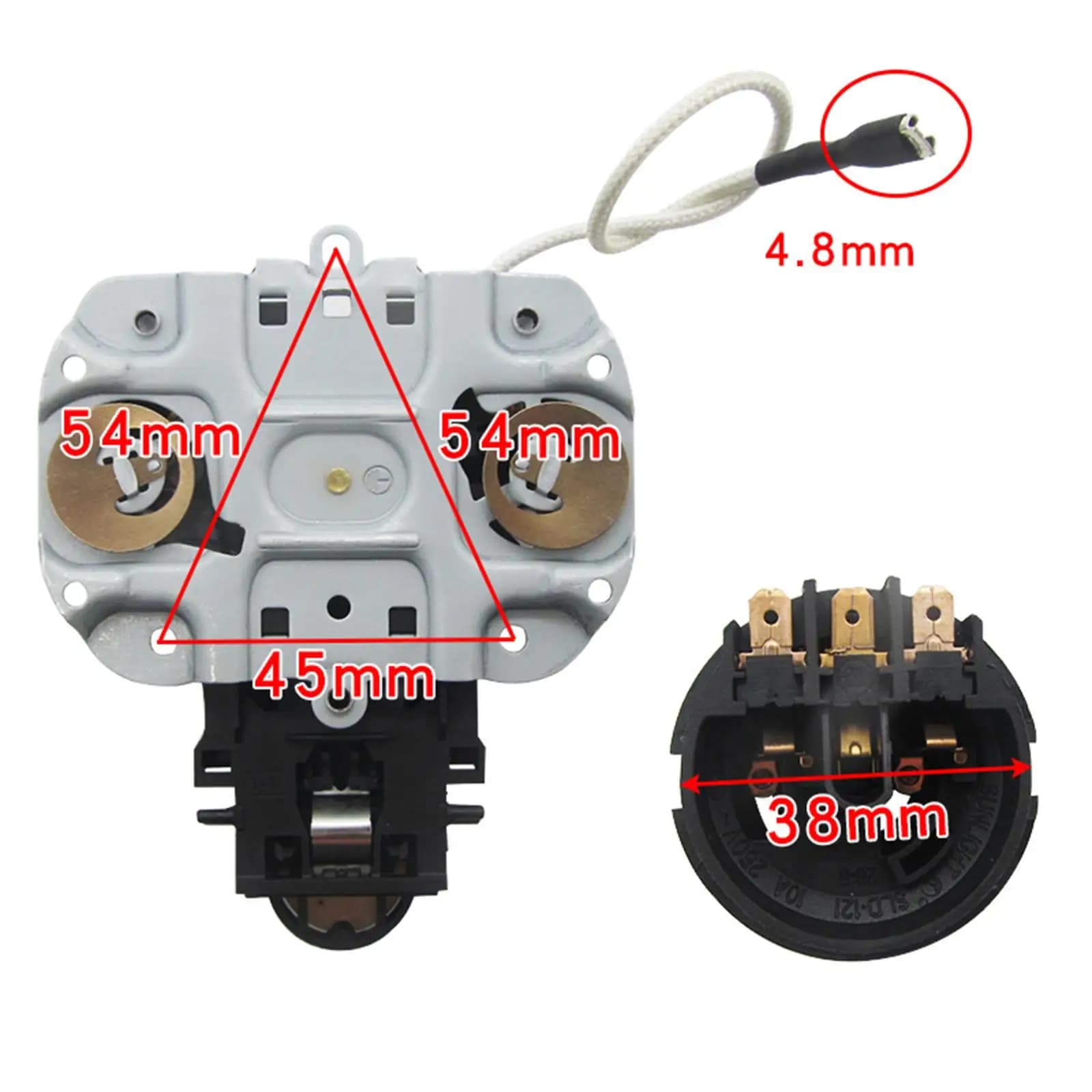 Electric Kettle Thermostat Coupler, Durable Multi-Purpose Kettle Base Set, Home