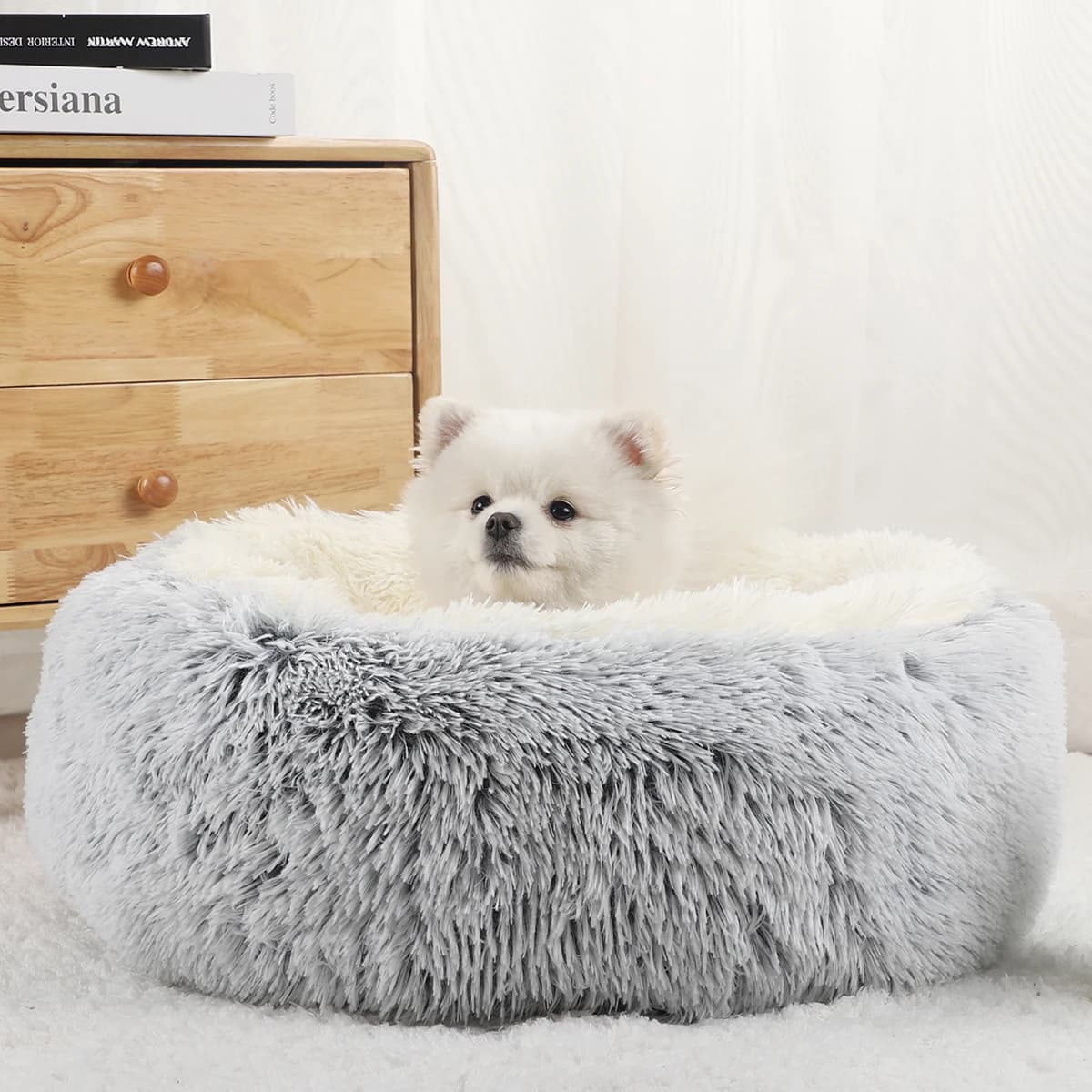 Letto per animali domestici Soffici letti di peluche per cani Accessori medi e caldi Accessori e mobili di grandi dimensioni Cucciolo Piccolo divano Cuccia Gatti lavabili