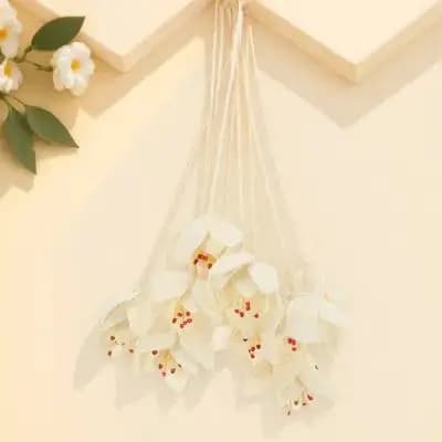 10 Pezzi Bastoncini Diffusori di Aromi a Forma di Fiore per Bottiglie di Oli Essenziali, Bastoncini Profumati Decorativi per Casa, Stanza, Cucina, Camera da Letto