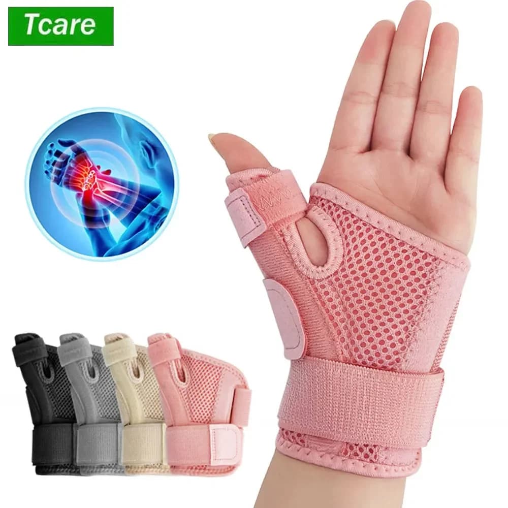 Tutore per Polso e Pollice - Tendineite di De Quervain, Artrite, CMC, Sollievo dal Dolore - Mano Sinistra o Destra - Uomini e Donne