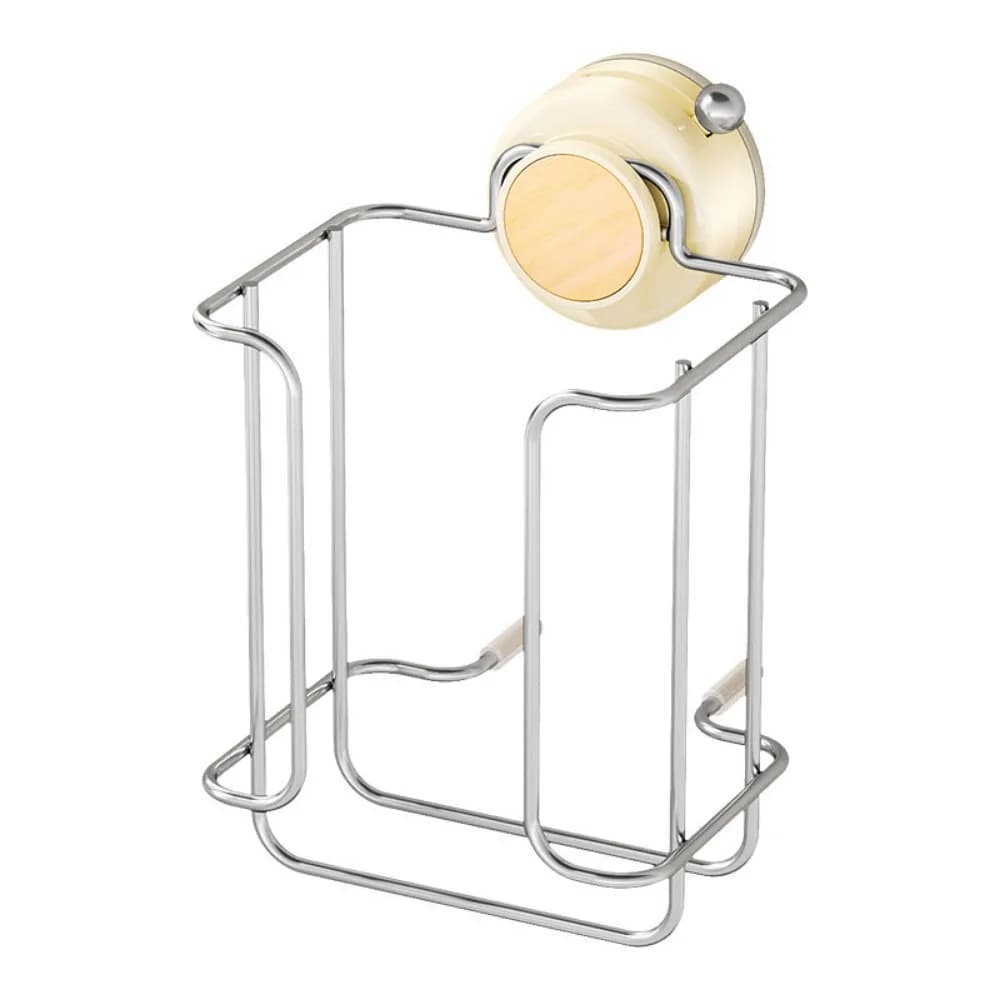 Wall-mounted Suction Cup Toilet Paper Rack Punch-Free Suction Cup Wet Tissue Holder Waterproof Space Saving