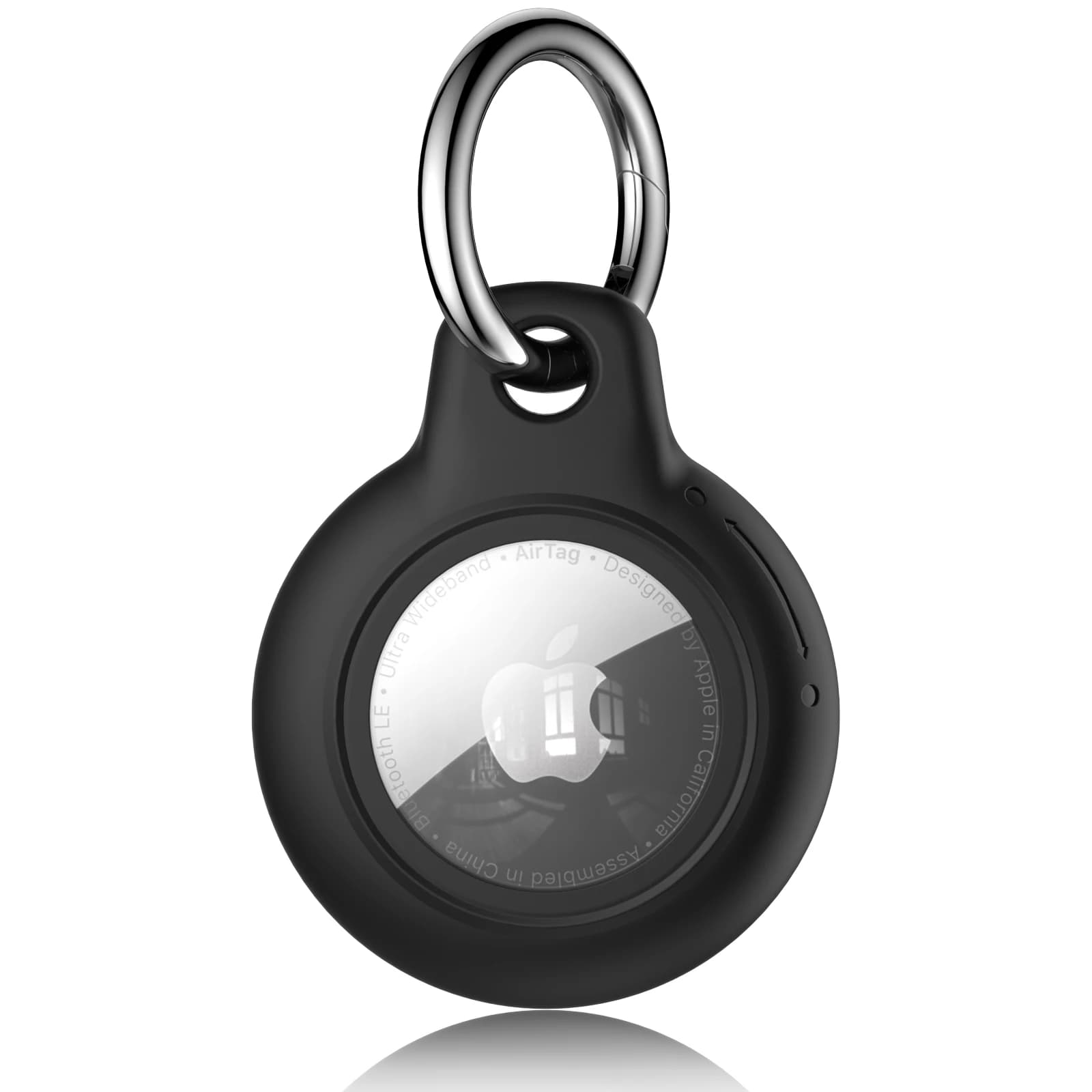 Per Apple Air tag Custodia IP4 Supporto impermeabile quotidiano con portachiavi Guscio protettivo Copertura antigoccia per Airtags Collare per cani da compagnia