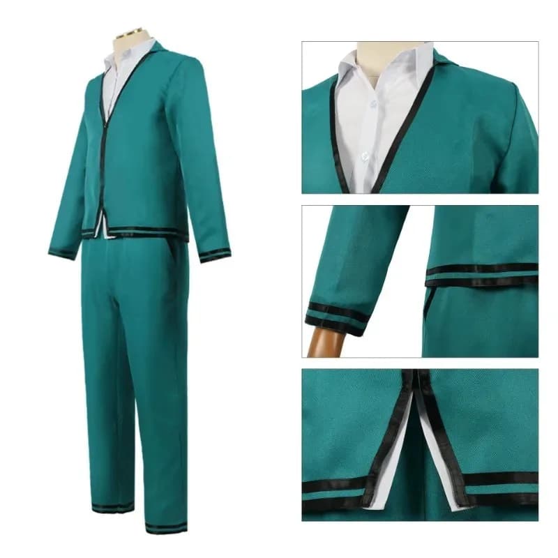 Anime Saiki Kusuo La Disastrosa Vita Costume Teruhashi Kokomi Cosplay Scuola Jk Uniforme Festa di Carnevale Vestito Donna Menx;
