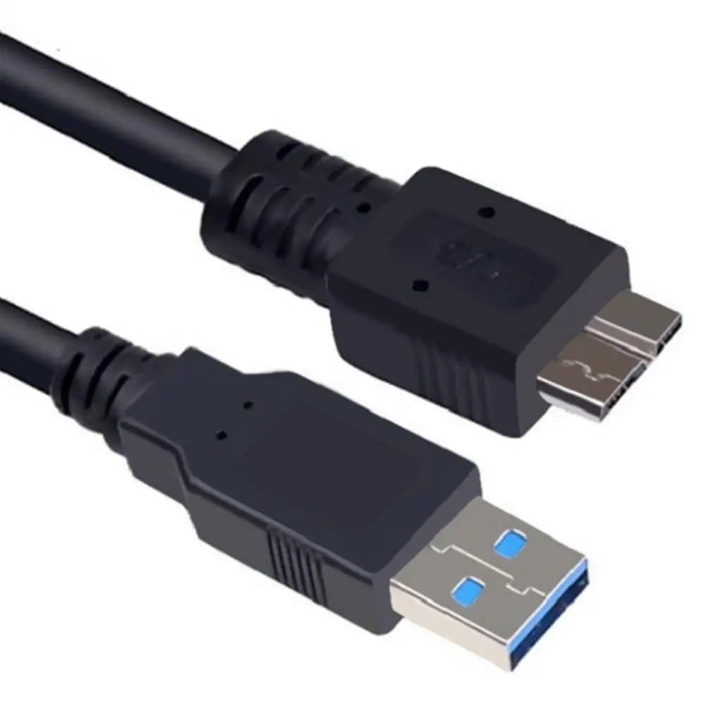 Cavo per disco rigido USB Cavo USB 3.0 Micro B per HDD esterno Cavo dati USB 3.0 per trasferimento rapido di dati per disco rigido WD Hitachi Lacie