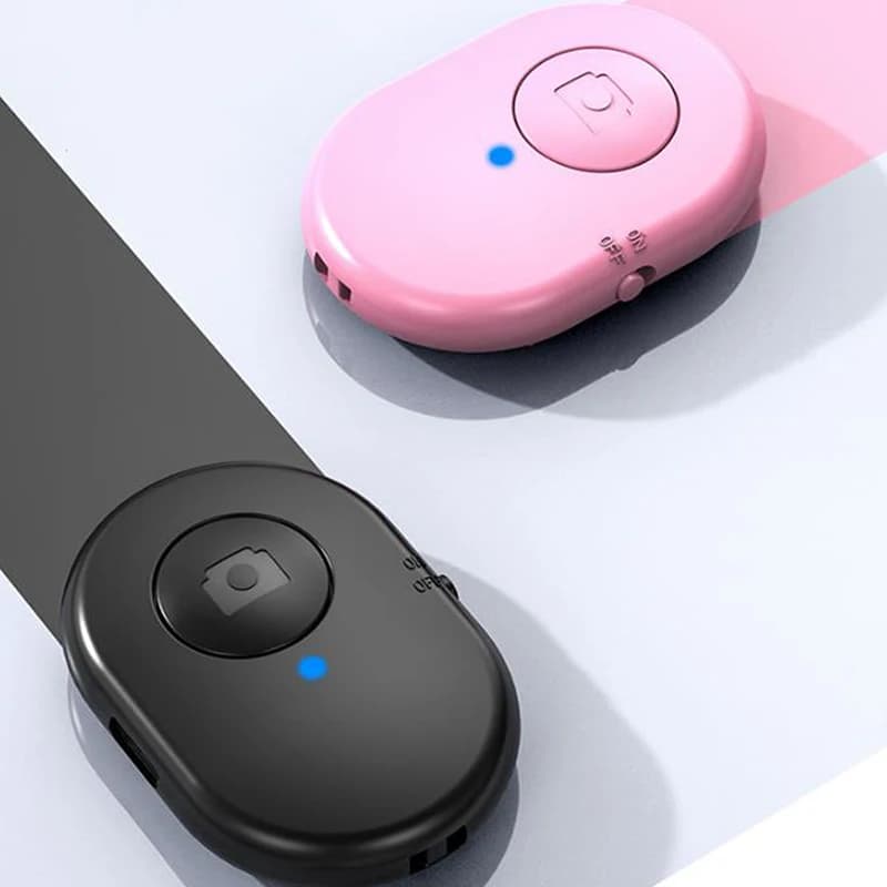 Mini Controller Selfie Wireless Ricaricabile con Bluetooth 4.0 e Pulsante di Scatto - Compatibile con Selfie Stick - F(x)