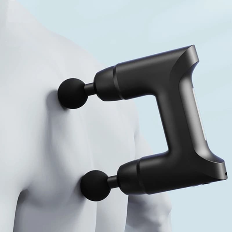 Double Head Custom Massage Gun, Electric Massage for Textiles Deep, Muscle Stimulator for Collo and Body