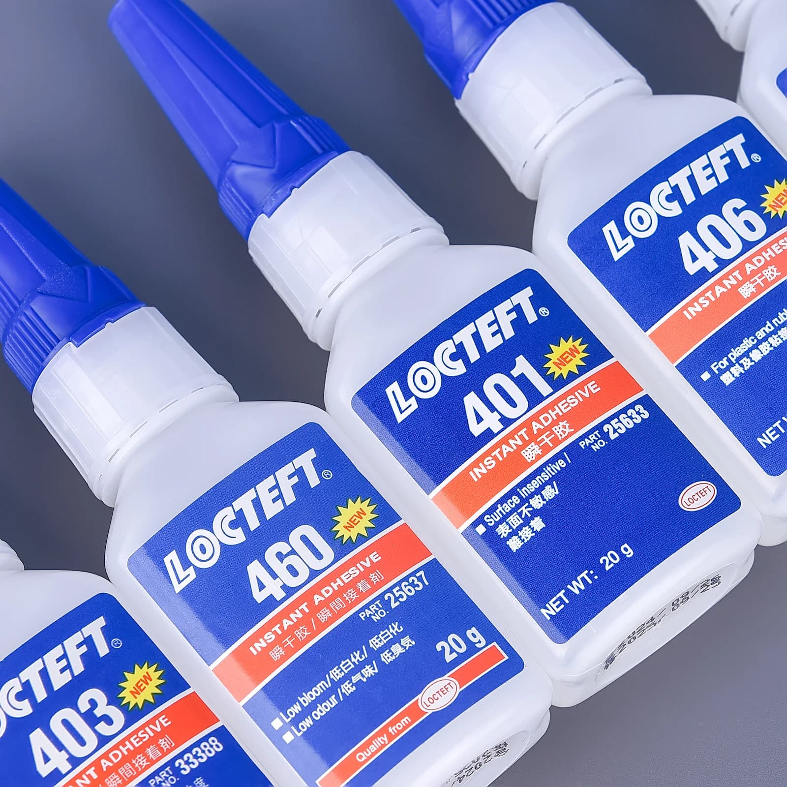 Instant Quick Drying Glue 401 406 495 460 496 Strong Glue High Temperature Resistant Adhesive For Metal Plastic PVC