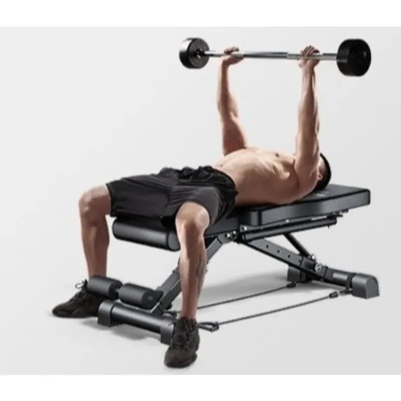 High-Quality, Best-Selling Foldable Multi-Functional Home Gym Dumbbell Bench—One Machine, Multiple Uses for Full-Body Workouts