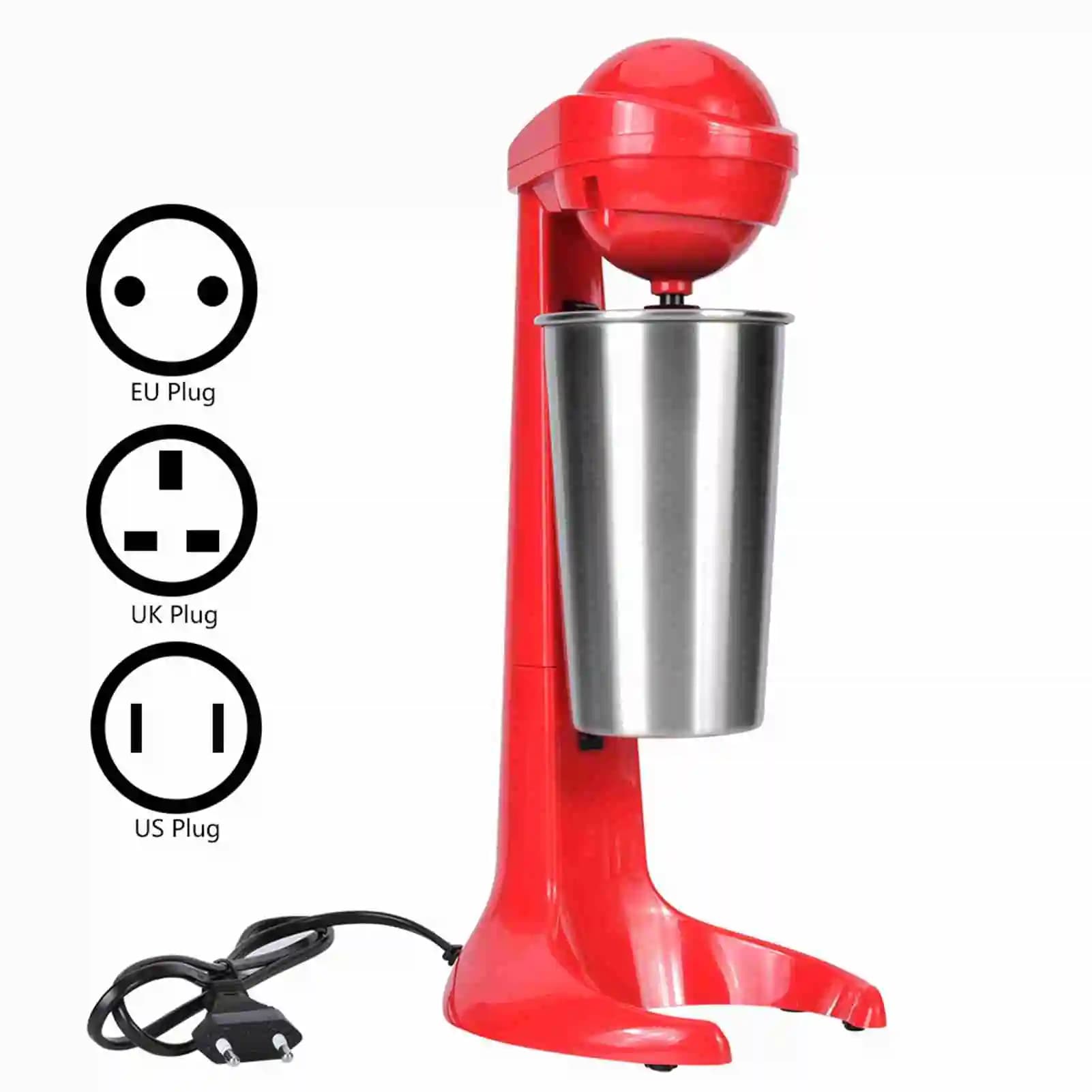 Double Head Electric Fragment Machine Coffee Beverage Blender Home Bar Milk Blender Electric Fragmenter