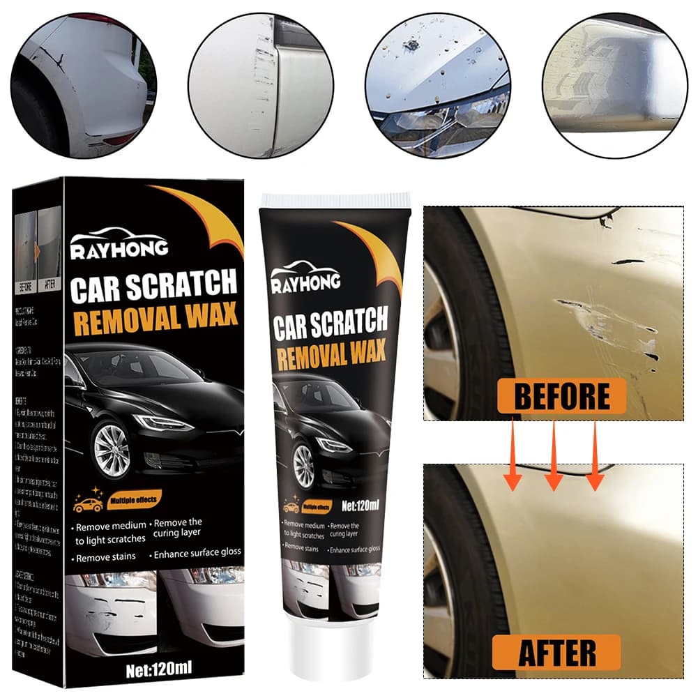 120ml Auto Polish Paint Restorer rimuovi macchie Car Polish Scratch Remover Quick Fix Car Paint Scratch Repair Kit di pulizia