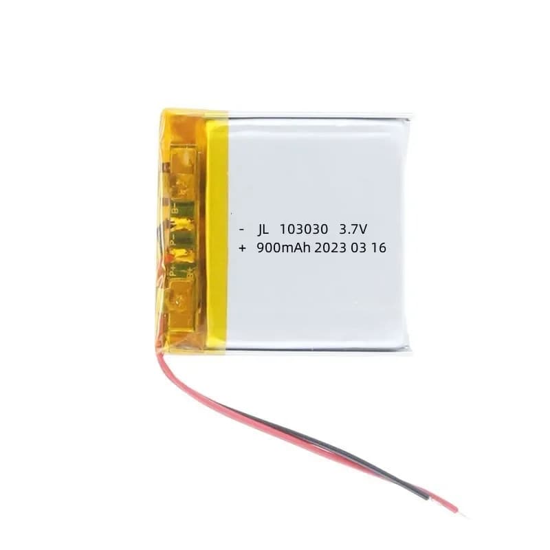 103030 Batteria 3.7V 900mAh Batterie ricaricabili ai polimeri di litio 2LiPo per auricolare Auricolare Bluetooth Altoparlante Ventola Purificatore d'aria