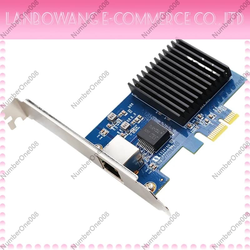 For Realtek RTL8127 10GbE Network Card, PCIe RJ45 Ethernet Adapter for Desktop PC Server Soft Router Visual Capture