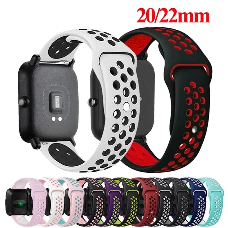 Pride strap For Amazfit GTS 4-3-2e Mini/GTR 4-3-Pro-2 47mm/GTR 2e/stratos 2/3 20mm/22mm Watch band sport Bracelet bip-U-S-lite