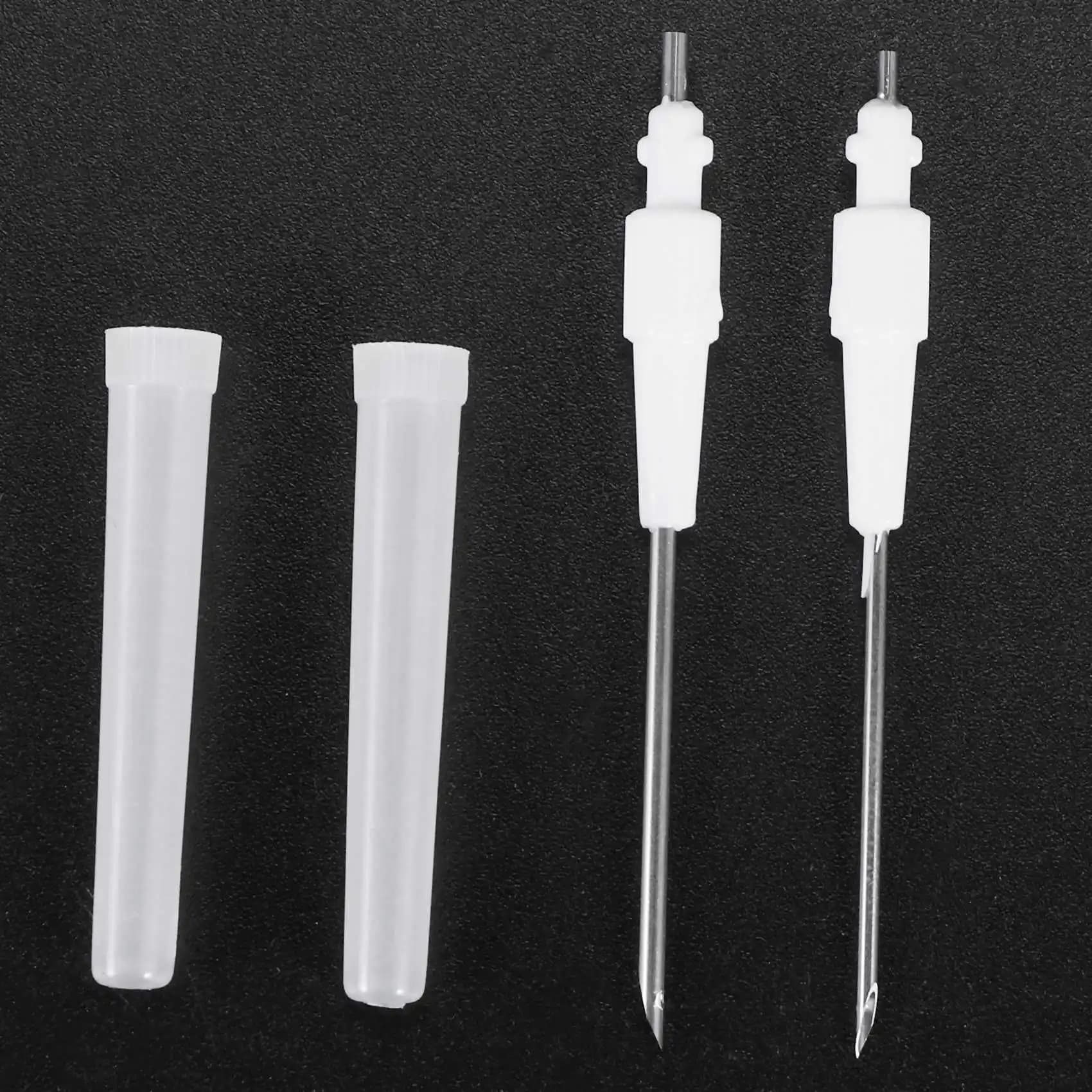 AEB1-Embroidery Stitching Punch Needle Set Embroidery Pen With Plastic Box For Embroidery Threaders DIY Sewing, 3 Sizes