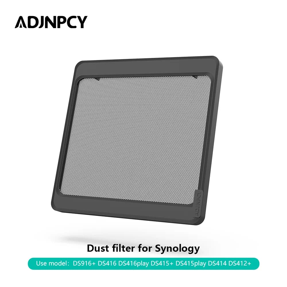 Coperchio del filtro antipolvere ADJNPCY per la sinologia Nas DS916 + DS416 DS416play DS415 + DS415play DS414 DS412 + server di archiviazione 4Bay