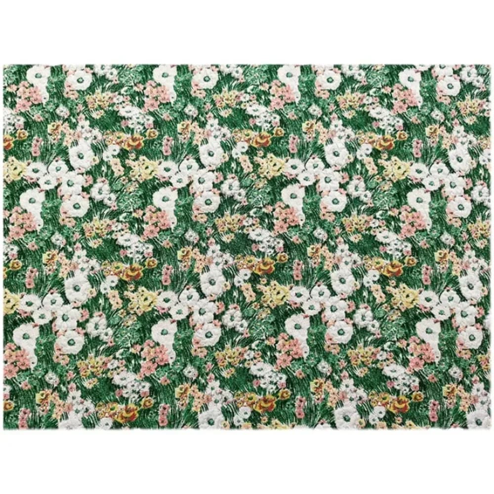 Oil Painting Yarn-dyed Jacquard Brocade Fabric French Romantic Cloth Dress Suit Fashion Ladies Diy Sew By The Meter