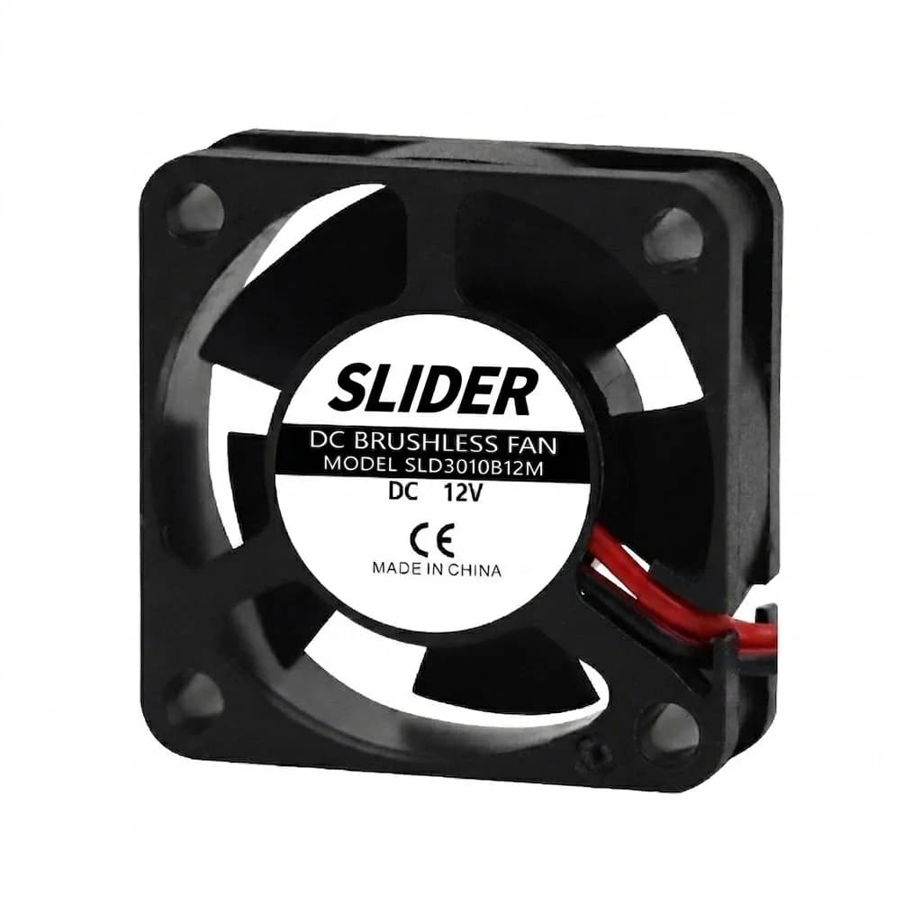 Ventola di raffreddamento SLIDER 3010 DC 5V 12V 24V 30x30x10mm con doppio cuscinetto a sfera, micro brushless per stampante 3D e Raspberry Pi