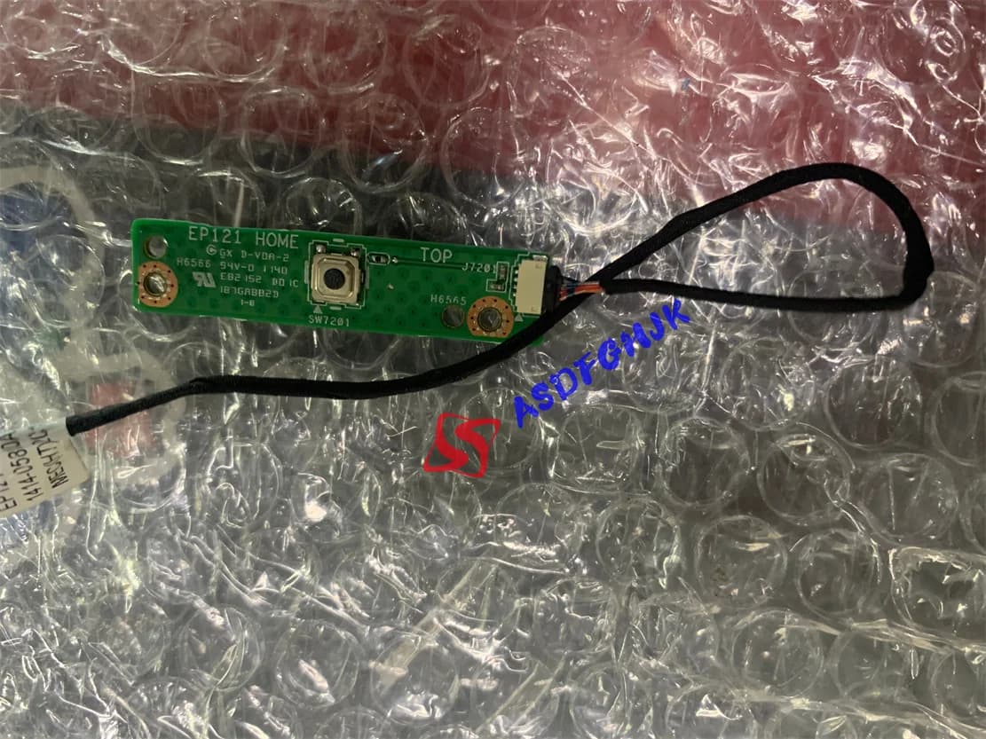 Home button card original PER Asus Eee Slate EP121 with cable 69NAZ2C10D01-01 completely tested