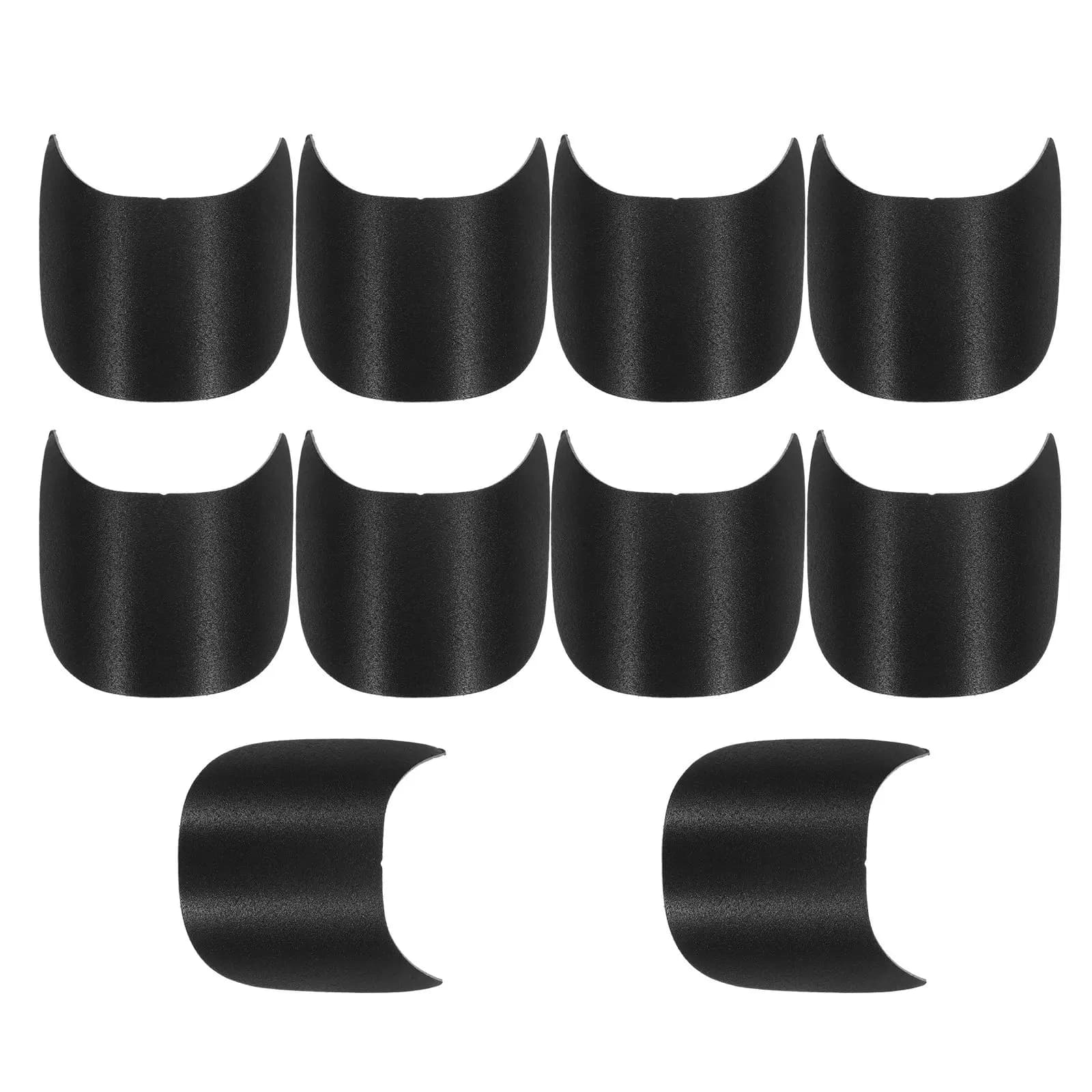 10 Pezzi Inserti in Plastica per Visiera Cappello, Accessorio per Cappelli da Baseball, Golf, Cappelli da Sole, Modellatore per Cappelli, Ricambio per Visiera da Donna