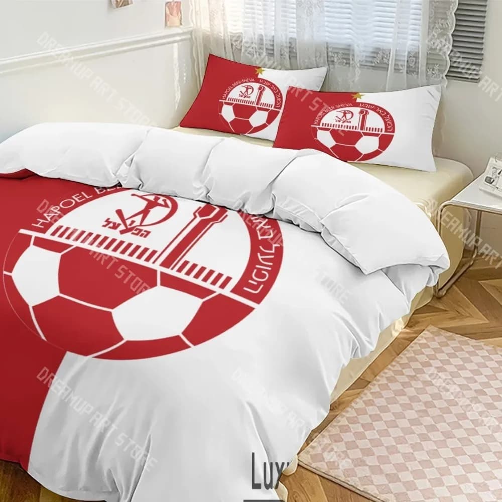 Stampa 3D Hapoel Birra Sheva Set biancheria da letto Twin Queen King Full Size Copripiumino Federa Letto ragazzi ragazze Tessili per la casa per adulti
