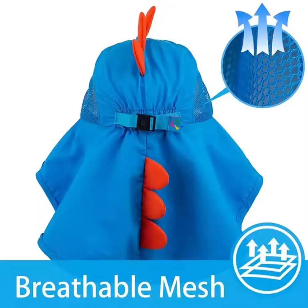 Children's Sunscreen Hat Baby Sun Hat Beach Hat UV Protection Summer Thin Breathable Large Brim Fisherman Hat