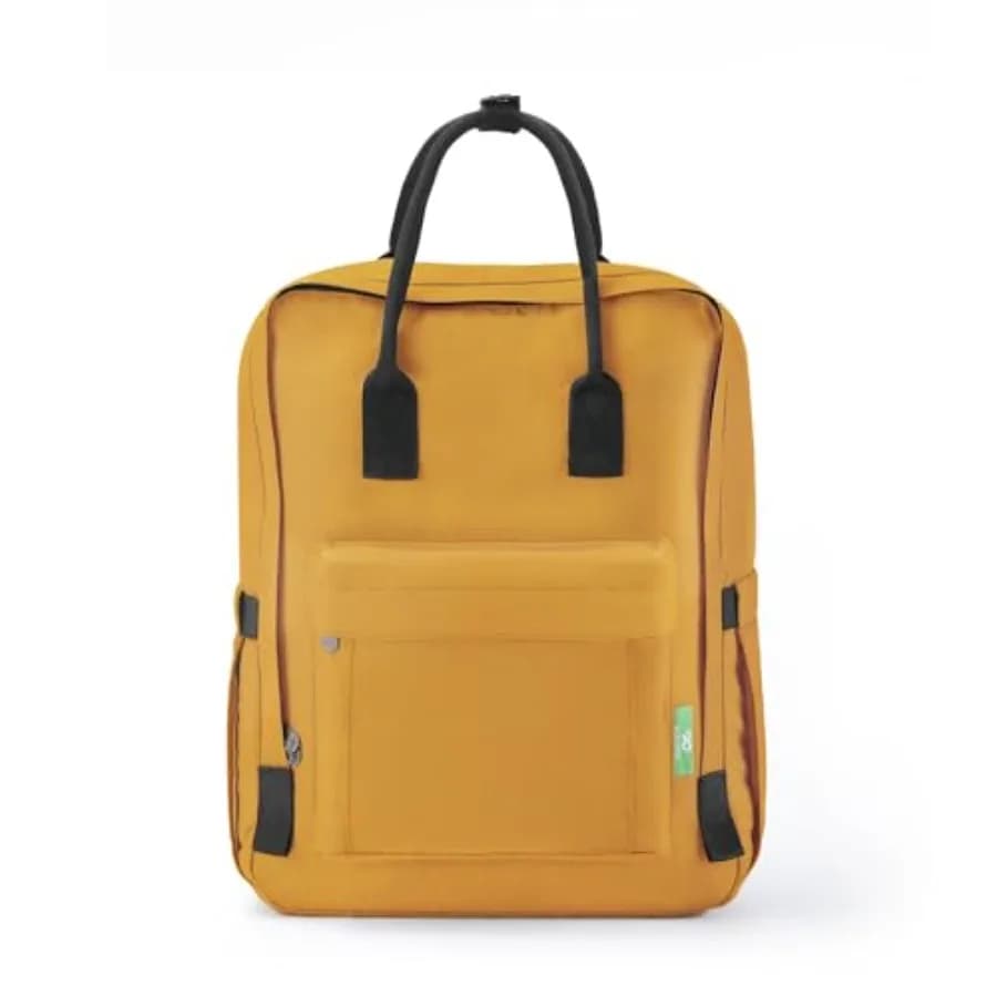Waterproof Recycled Canvas Twin-Handle Backpack Sustainable Laptop Backpack