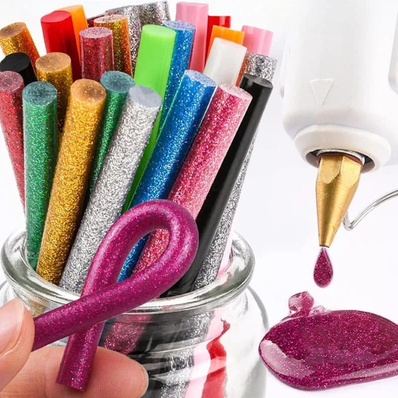 Colorful Hot Melt Glue Stick High Viscosity Adhesive Rod Car Dent Removal Repair Strip Electric Glue Gun Craft Heat Pistol Stick