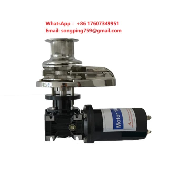 Hot Sale Stainless Steel Marine Boat Electric Vertical Winch Anchor Windlass