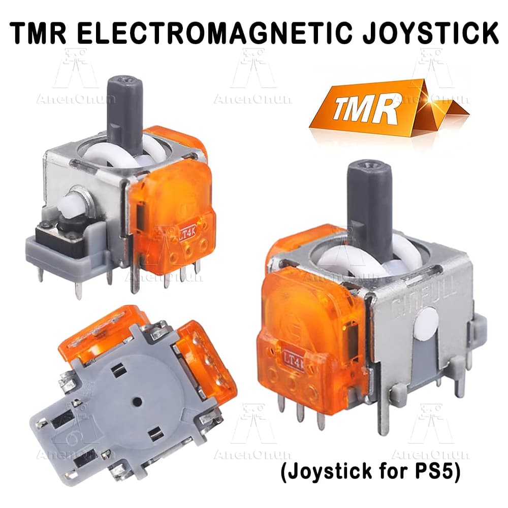 PS5 TMR Joystick elettromagnetico Stick di controllo di gioco ad alta precisione Nessuna deriva Modulo sensore analogico 3D Aggiornamento parti di ricambio