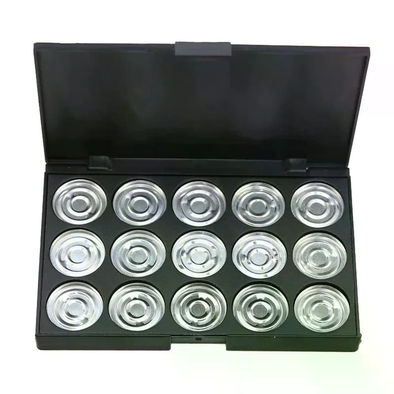Scatola porta tavolozza magnetica vuota professionale per custodia per trucco fard in polvere per ombretto