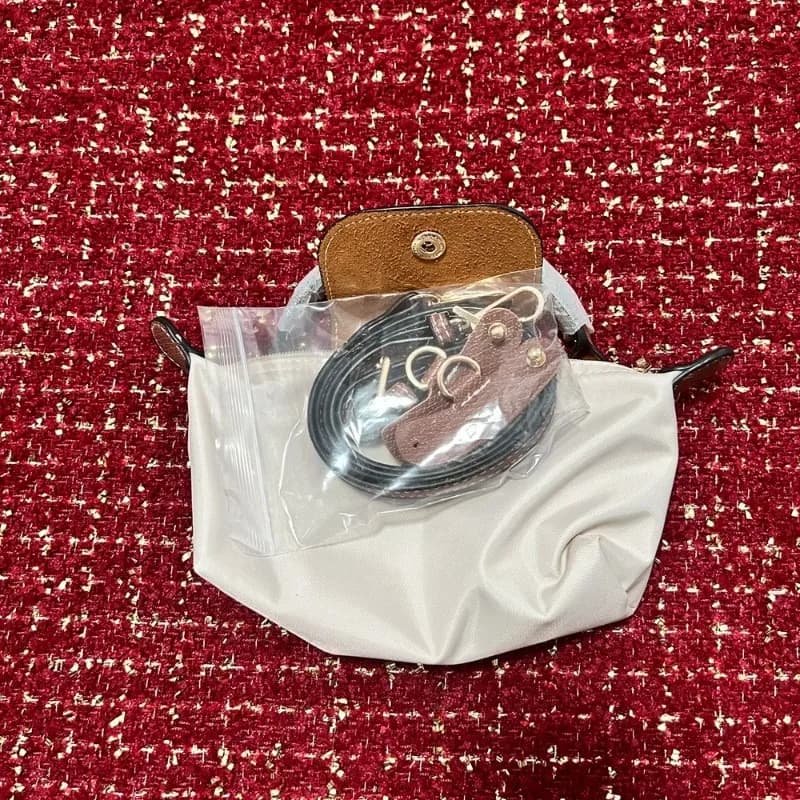 Borsa a Tracolla Mini Dumpling da Donna, Pochette in Nylon per Telefono, Borsa a Mano con Manico per Uso Quotidiano e Viaggi