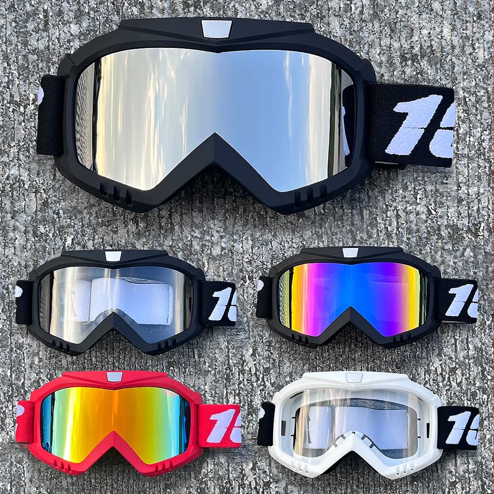 High Quality Motorcycle Goggles Motocross Glasses Off-road Helmet MX Moto Dirt Bike ATV Ski Outdoor Glass Scooter Sports Goggles