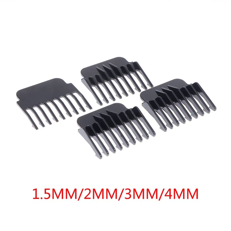 4 pezzi tagliacapelli a testa d'olio pettine limite T9 tagliacapelli universale tagliacapelli limite pettine set guida calibri limite