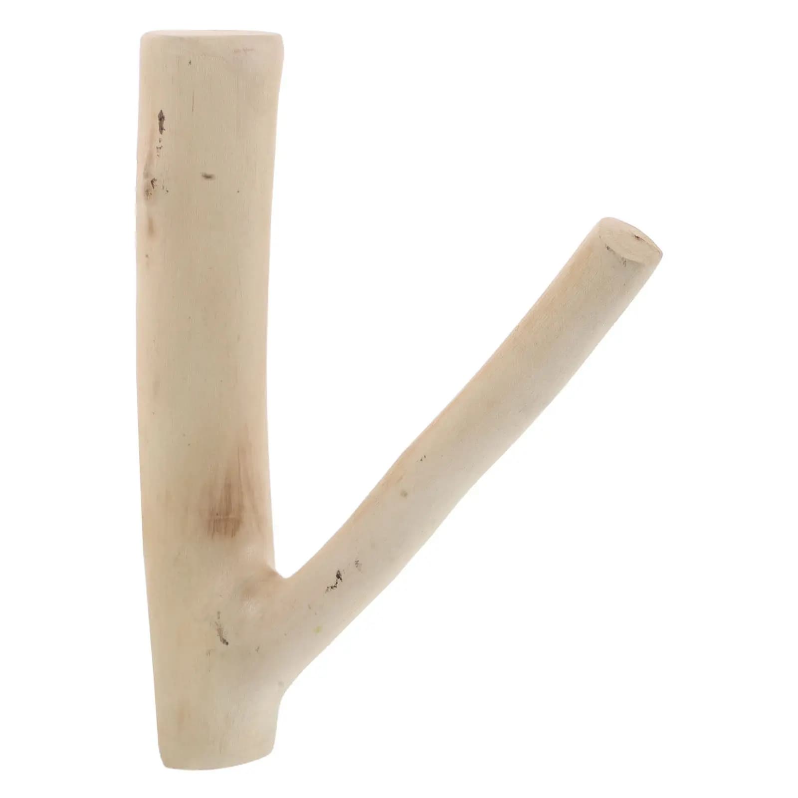 Wood Toilet Paper Holder Wall Mounted Self-Adhesive Bathroom Tissue Holder No Drilling Rustic Natural Wood Toilet Roll Organizer