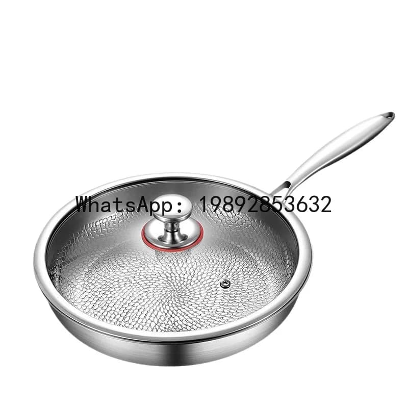 KK non-coated non-stick pan - suitable for induction hob and gas stove - perfect for crepes and steaks