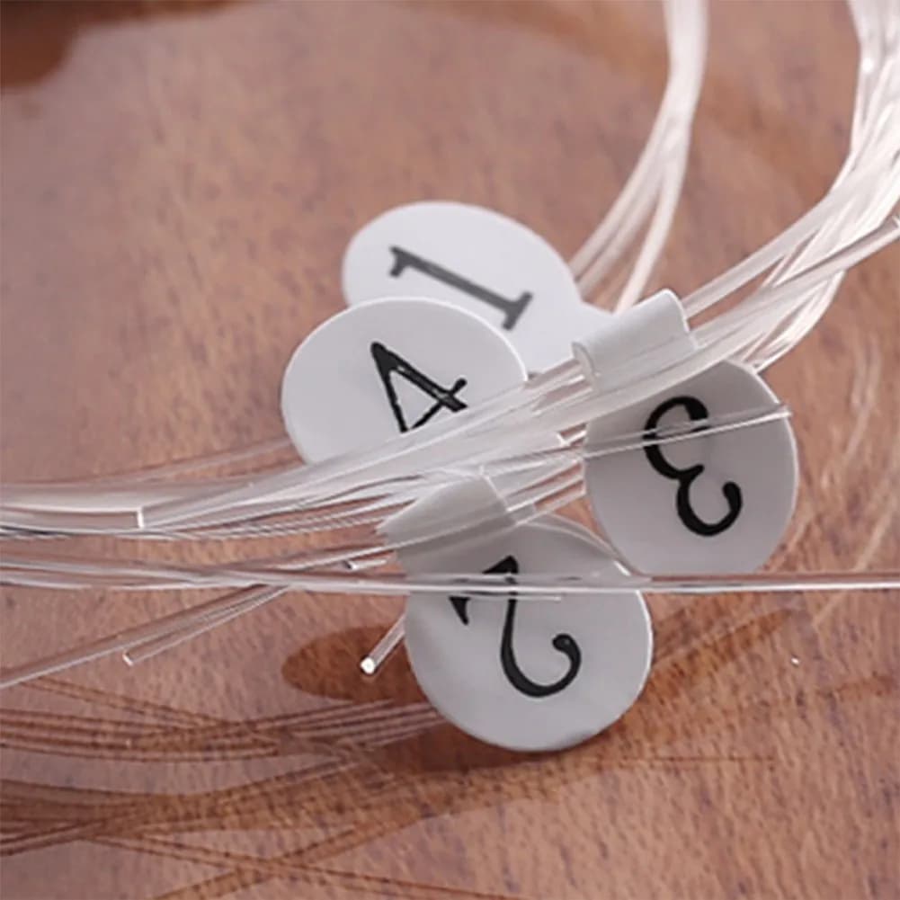 Corde in carbonio per Ukulele per Soprano e concerto e tenore Ukulele G-C-E-A corde per accessori per parti di Ukulele 21 / 23 / 26in