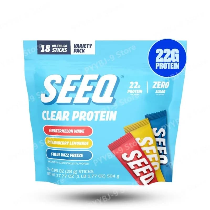 Powder Proteins - Pack of 18 Sugar-free Monodose Envelopes, No Lactose, Suitable for Allergies - For Post-Animation Recovery