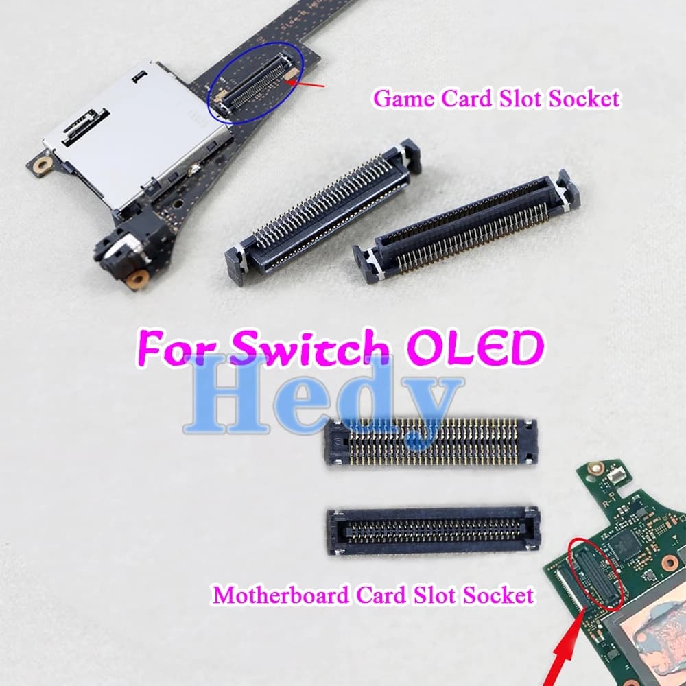 Presa per slot per scheda scheda madre 1PC per connettore per slot per scheda di gioco Micro-SD Tf OLED Switch NS