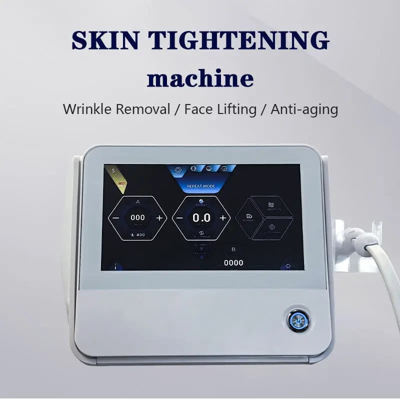 Portable cryo rf anti aging machineAcne Scar Machine Skin Tightening Face Cannon Heads Collagen regeneration