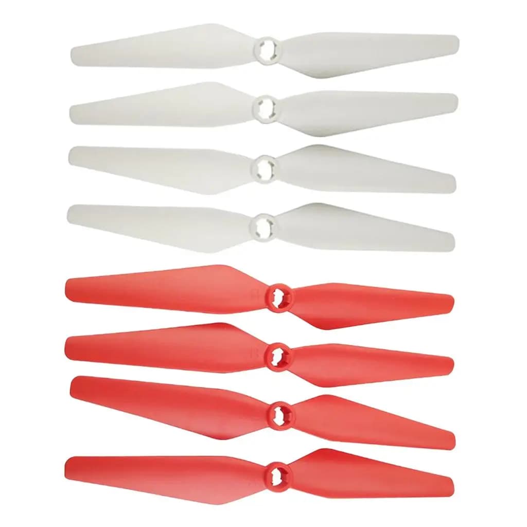 Set di Eliche in Plastica a Quattro Pale per Drone RC Syma X8SW X8SC X8SG X8 Pro, Accessori di Ricambio per Imbarcazioni e Aerei