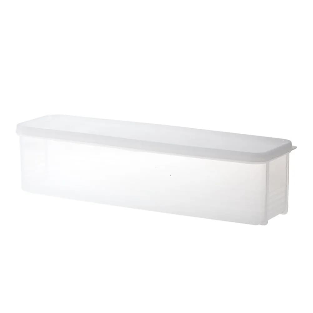 2Pcs Food Storage Containers Plastic Grain Tank with Lid Noodles Box Refrigerator Pantry Organizer Bin