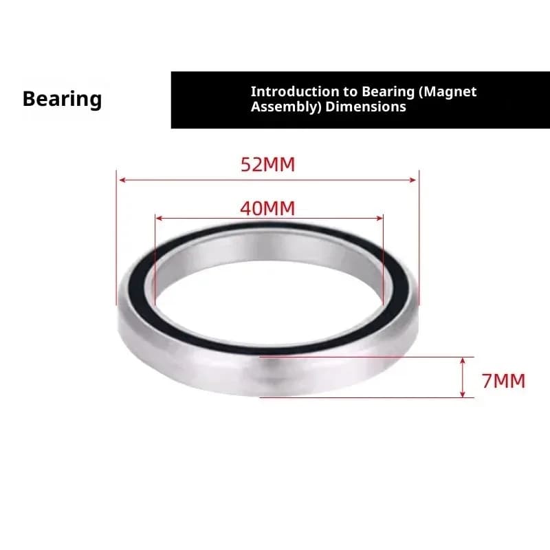 Adattatore per Cavi Interni Bici da Montagna/Bici da Strada 41.8/42mm a 52mm 16g Super Leggero